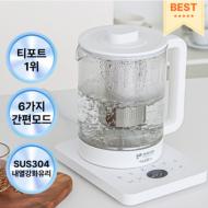 키친아트 유리 보온 티포트 1.8L 6,900원