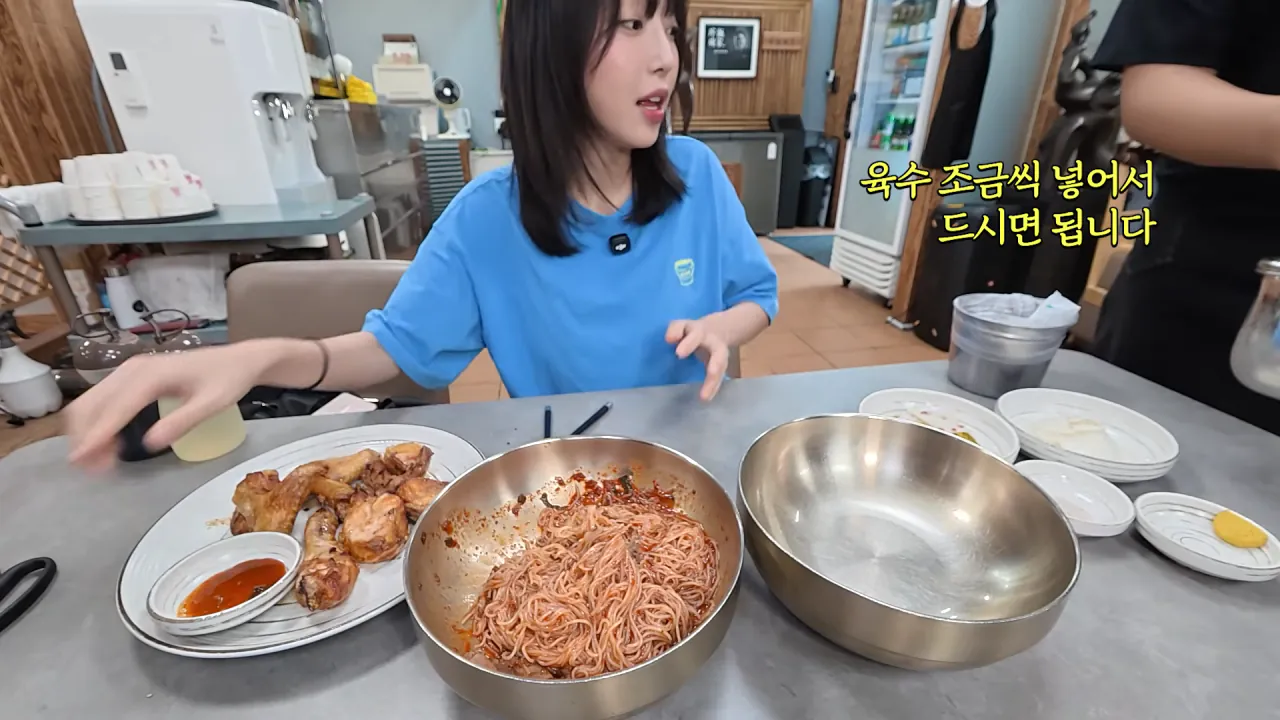 100년된 평양냉면집 가서 적당히 먹방한 쯔양 근황 ㄷㄷㄷ (19)