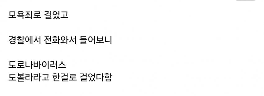 도란 진영준 고소 사유.. (3)