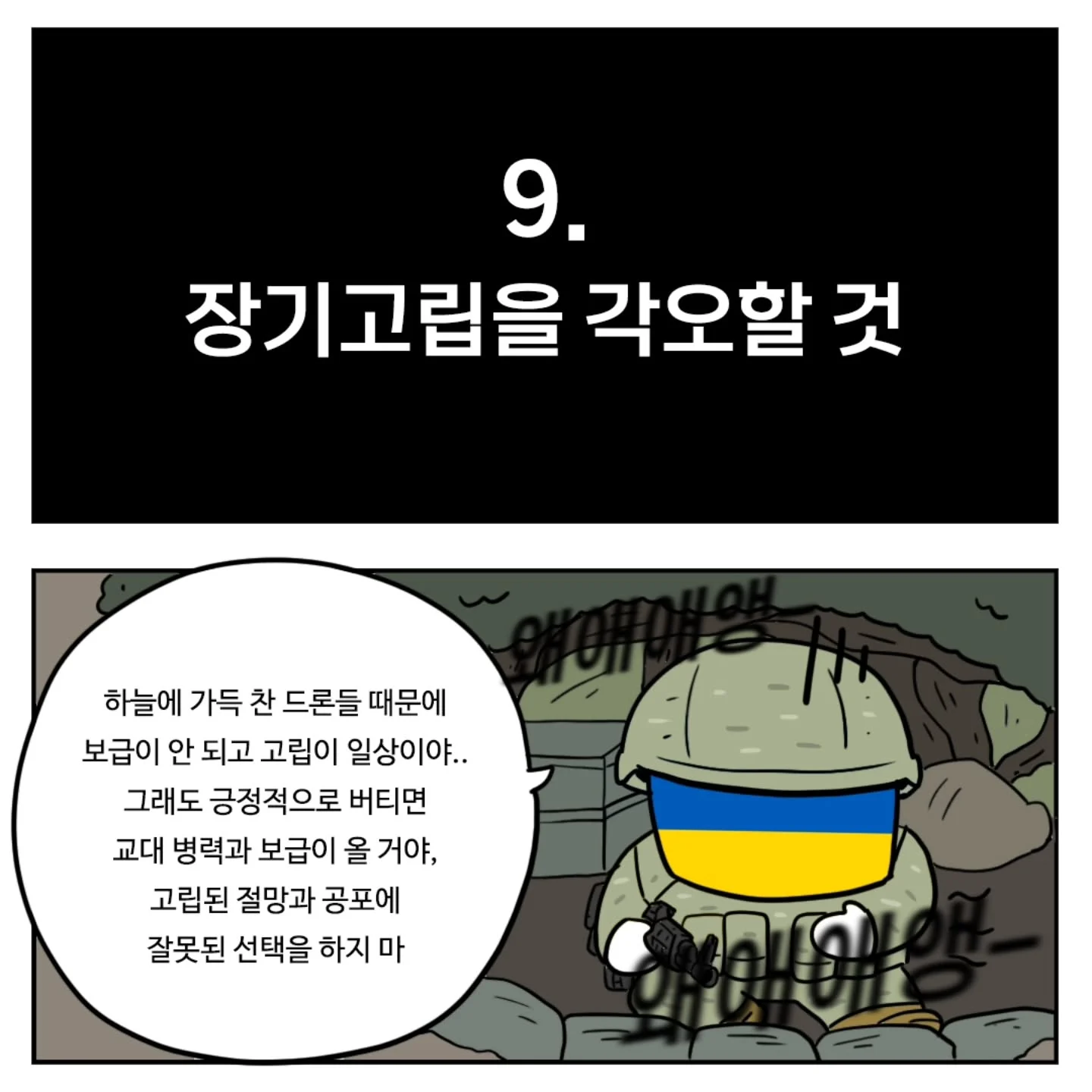 (스압) 우크라이나군이 알려주는 전시상황 전투 요령 (9)