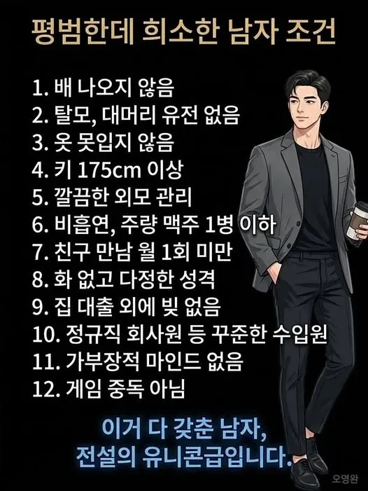 요즘 평범남 근황.