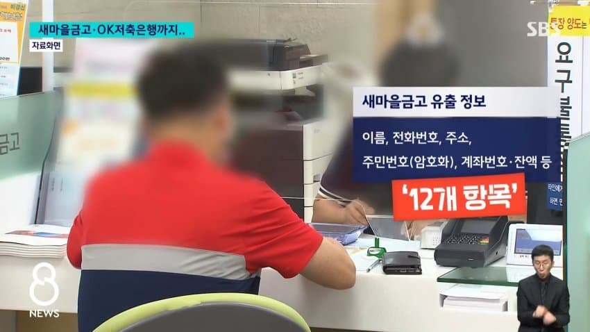 sbs) 새마을금고•ok저축은행도...금융권 해킹 확산 (3)