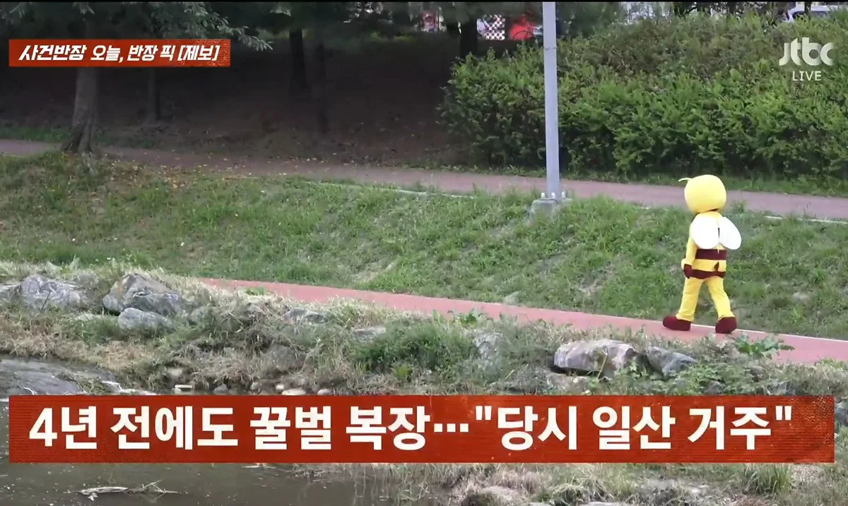 사건반장에 나온 꿀벌 복장 입는 이유 (14)