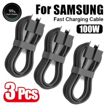 [알리] PD 100W USB 타입 C to C 고속 충전 케이블 *3