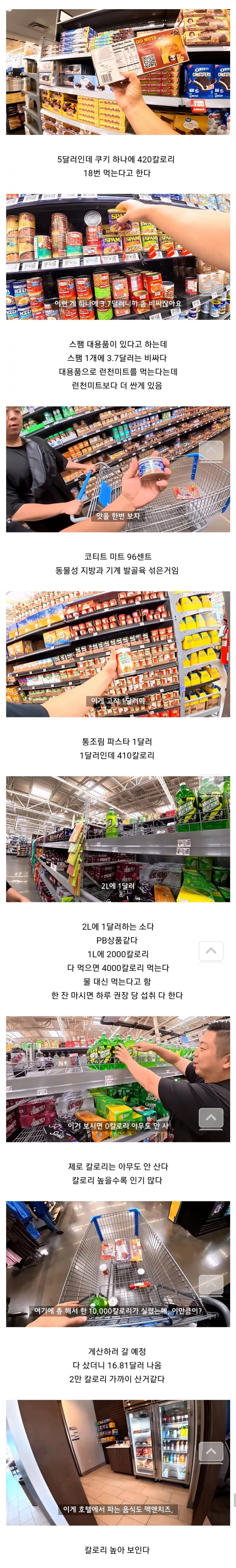 미국 음식 먹는 유튜버들 (3)