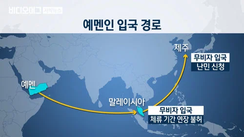 예멘 집단난민 신청자들 근황