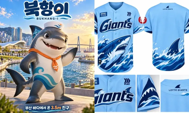앞으로 롯데는 자이언츠가 아니라 샤크다.
