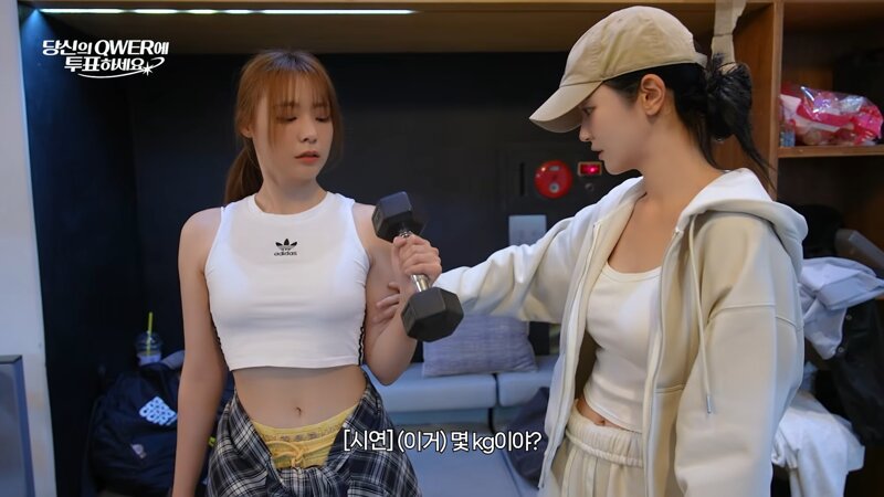 새로운 친구 생긴 QWER 쵸단
