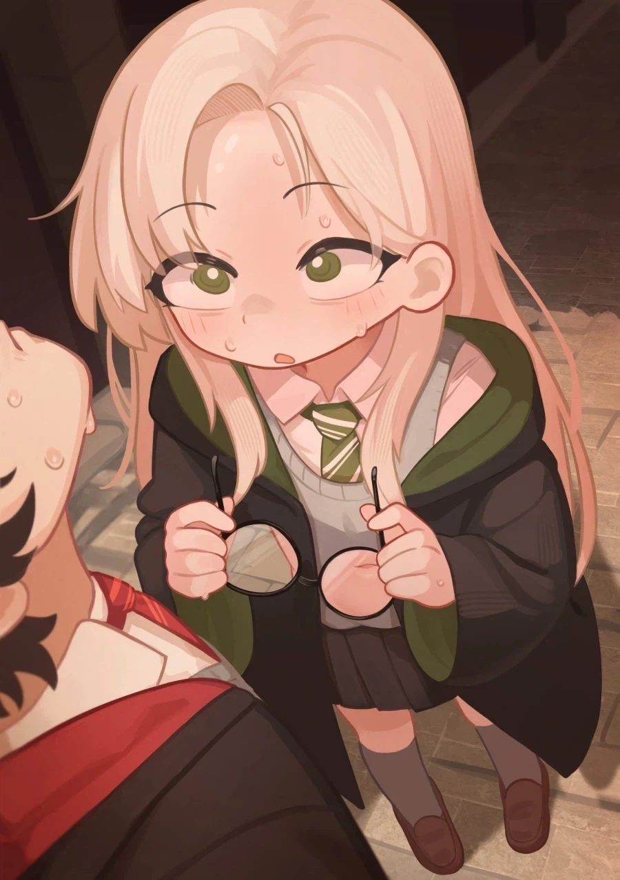 해리포터) 모든 유저들을 감탄시킨 카리나 말포이 팬아트 (2)