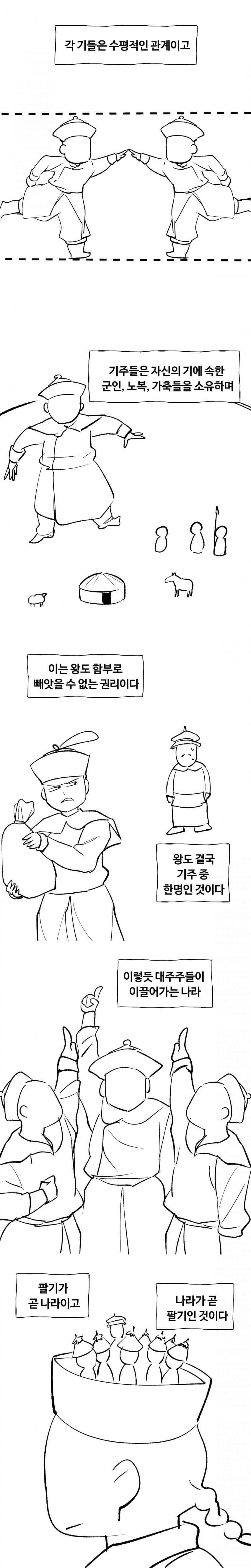 만화) 청나라 이야기-팔기 (4)