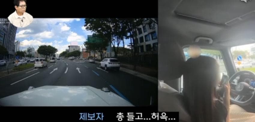 한문철티비 레전드 갱신. 무리한 지바겐 끼어들기. 눈돌아간 총 송곳아재. (25)