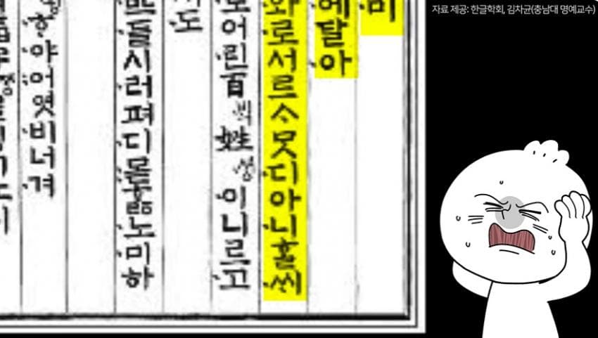 싱글벙글 성조가 있었다는 조선시대 언어 (16)