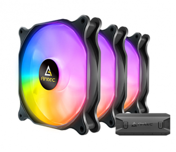 [네이버] Antec F14 PWM ARGB 140mm 쿨링팬 3개+컨트롤러