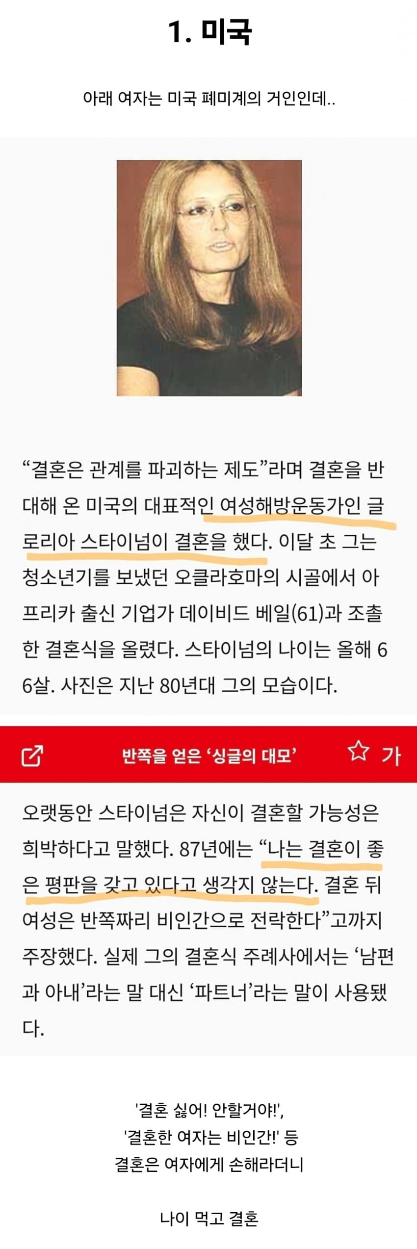 전세계 페미들의 기괴한 특징