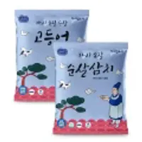 제주 순살고등어+남해 순살삼치 12~15팩(800gx2개) 99.9%가시제거
