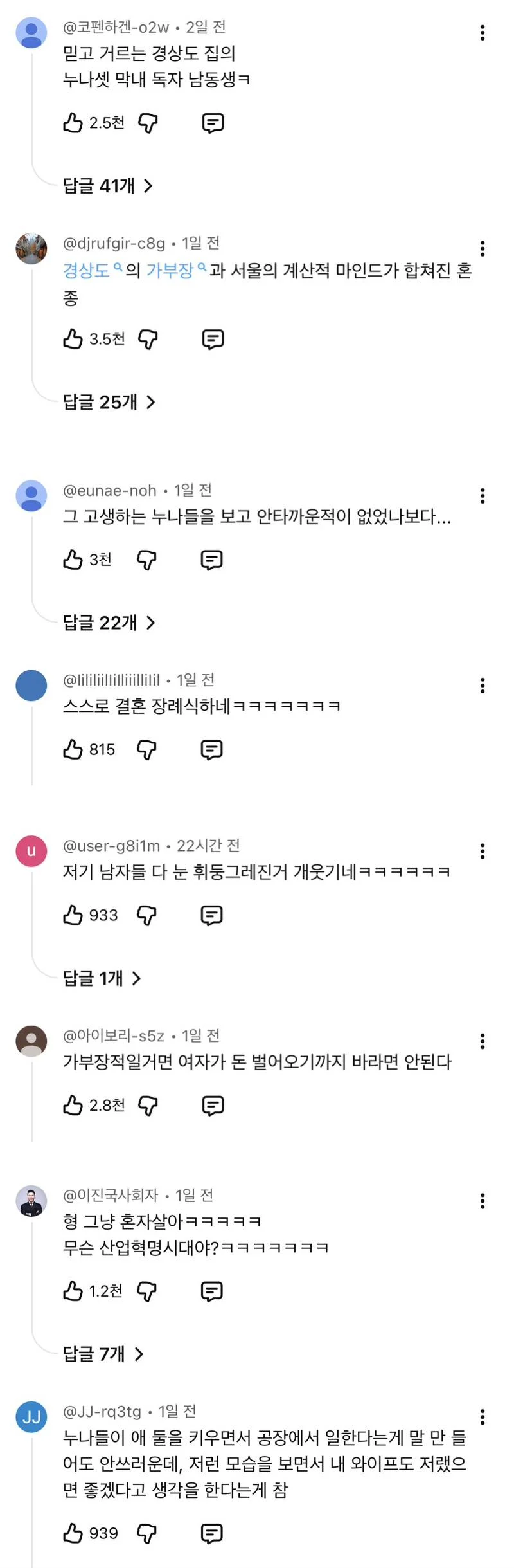 현재 여초댓글 미쳐날뛰는 이선민이 바라는 아내상.. (6)