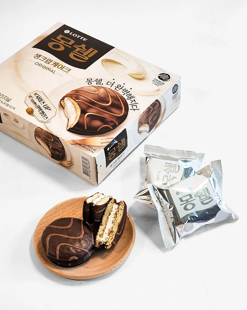 롯데] 몽쉘 크림 대 34g*12p | 롯데 – KMALL09
