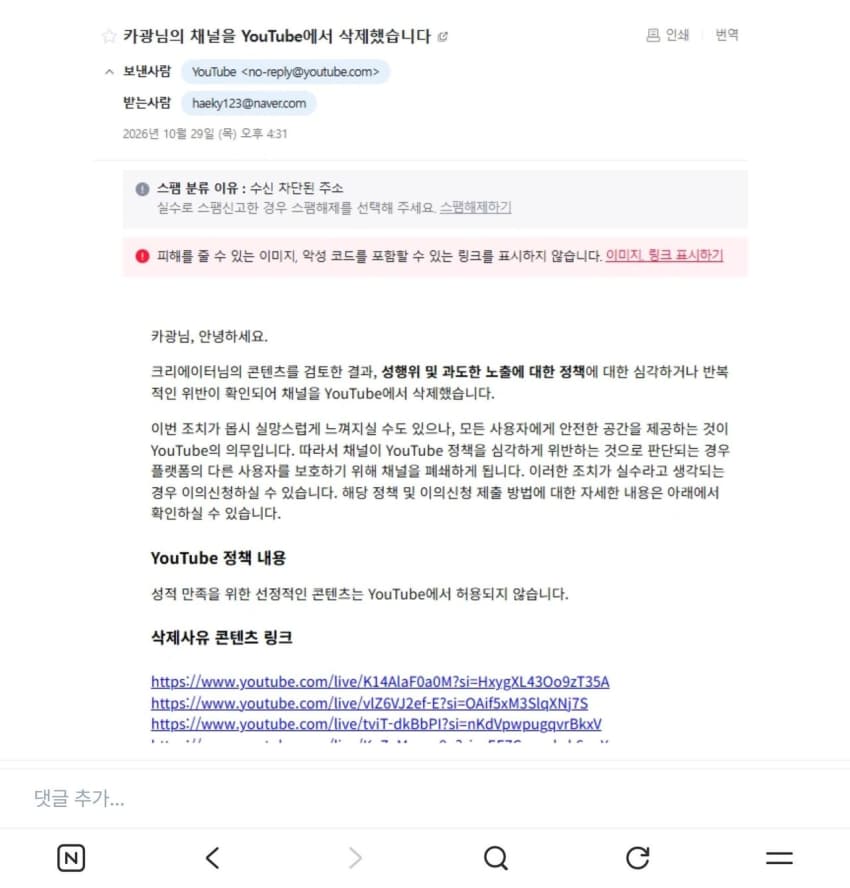 싱글벙글 유튜버 카광 근황.. 인방계 은퇴 선언 (9)