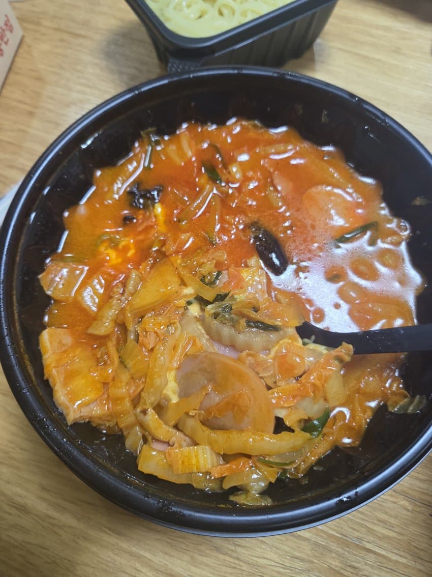 현질념추)부대찌개짬뽕 후기 (4)