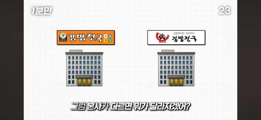 김밥천국 사장님은 메뉴를 다 외울까?. (22)