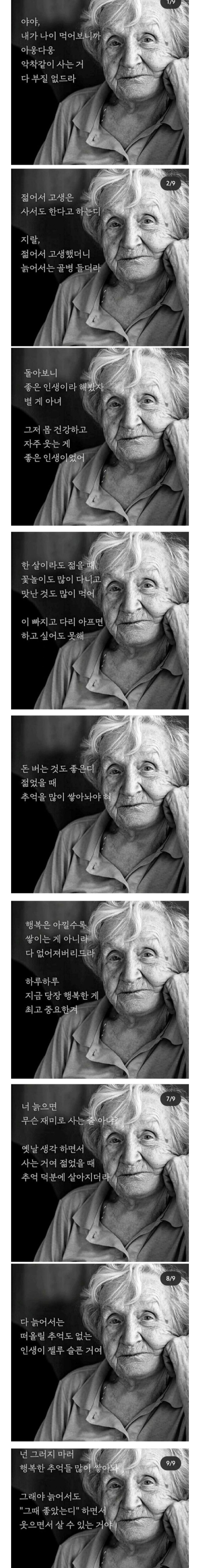 할머님 명언
