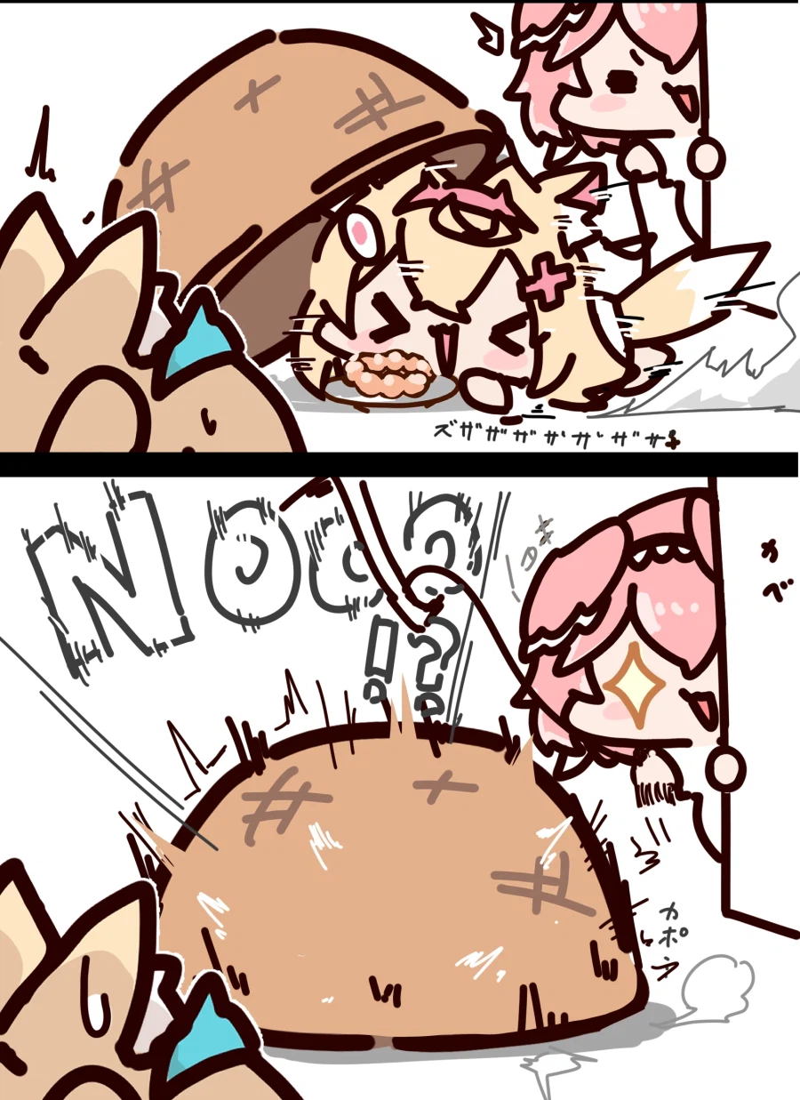 버튜버)야마다도 기분 나빴던 루이모...! (3)