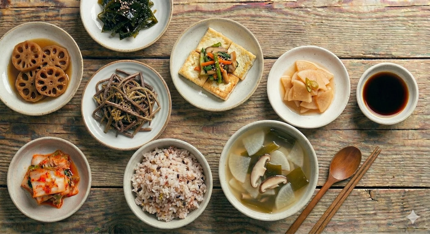 한국은 채식주의자와 무슬림을 위한 요리가 없다. (17)