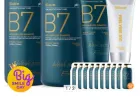 B7 약산성 샴푸 1000ml+1000ml+200ml+10매+핸드크림