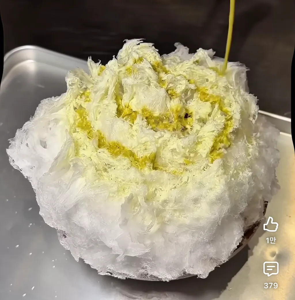 72시간 동안 얼린 얼음을 사용하는 일본 맛집
