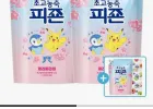 피죤 섬유유연제 포켓몬에디션 체리블라썸 1.3L 리필 3개+증정품