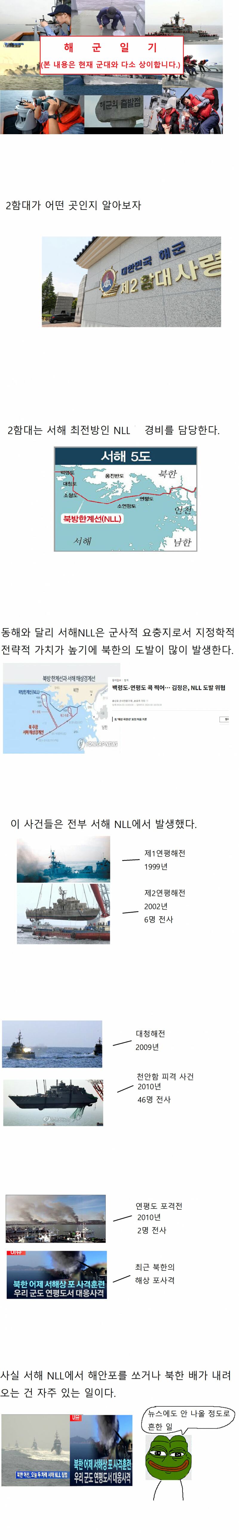 참수리 고속정에서 군 생활 한 만화