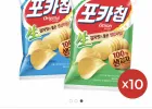 포카칩 오리지널 66g 10개 + 어니언 66g 10개