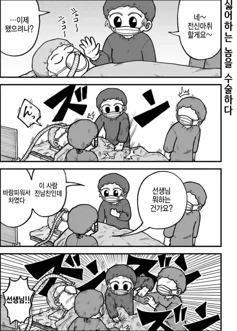 환자 전신마취 확인법