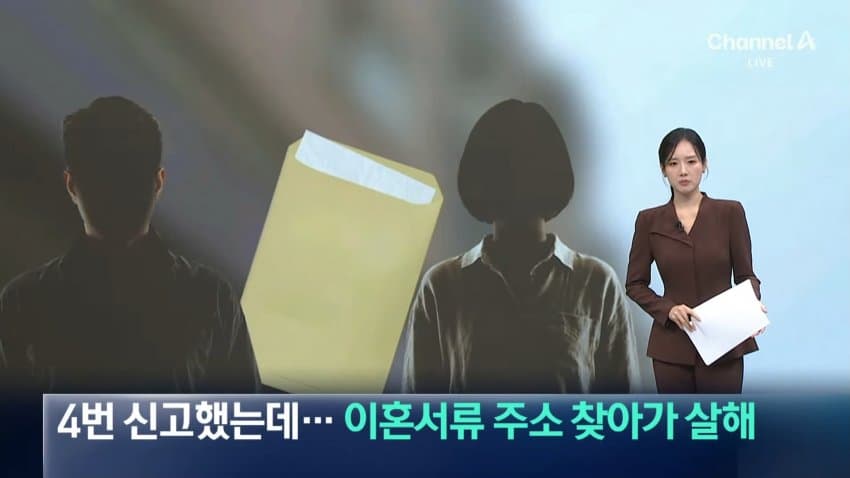 [속보] 가정폭력에 이혼 준비하던 아내 살해 전직 공무원 검거 (14)