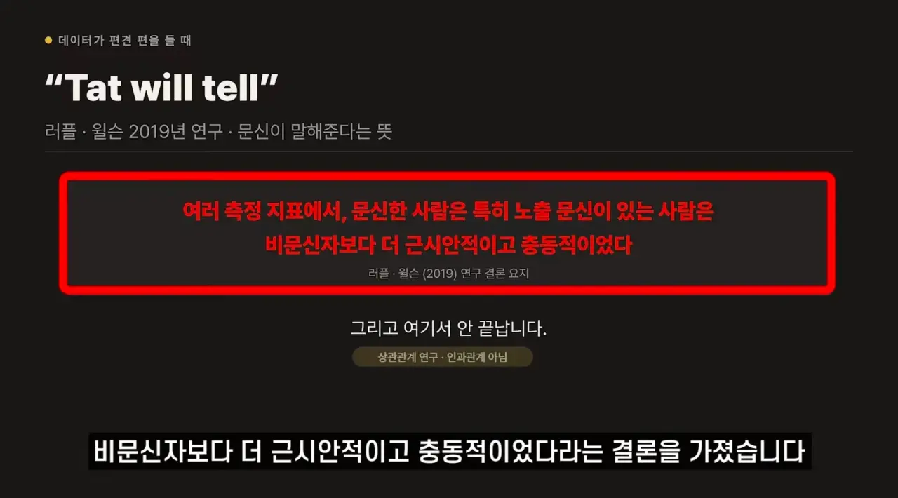 의외로 증명된 문신과 과학의 상관관계 (2)