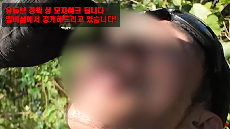 혐주의) 산왕거미를 생으로 먹어버린다는 국내 유튜버 (10)