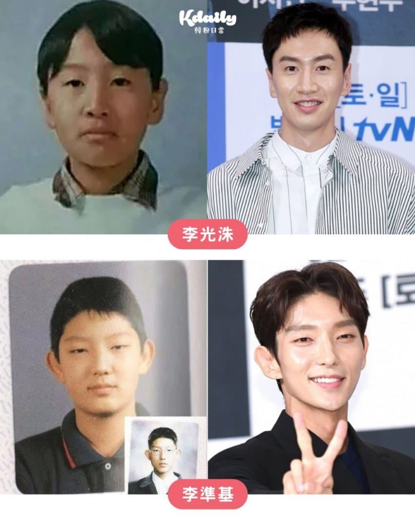 남자 배우들 어릴적 모습과 현재 모습 (9)