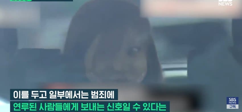 "공범한테 사인?" 마약 혐의로 송치되는데 윙크 (20)