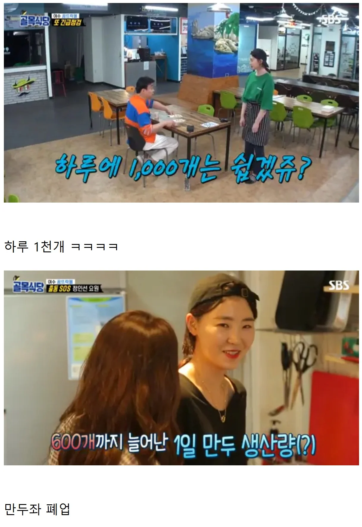 하루 만두 1000개 정도면 쉽겠쥬? (13)