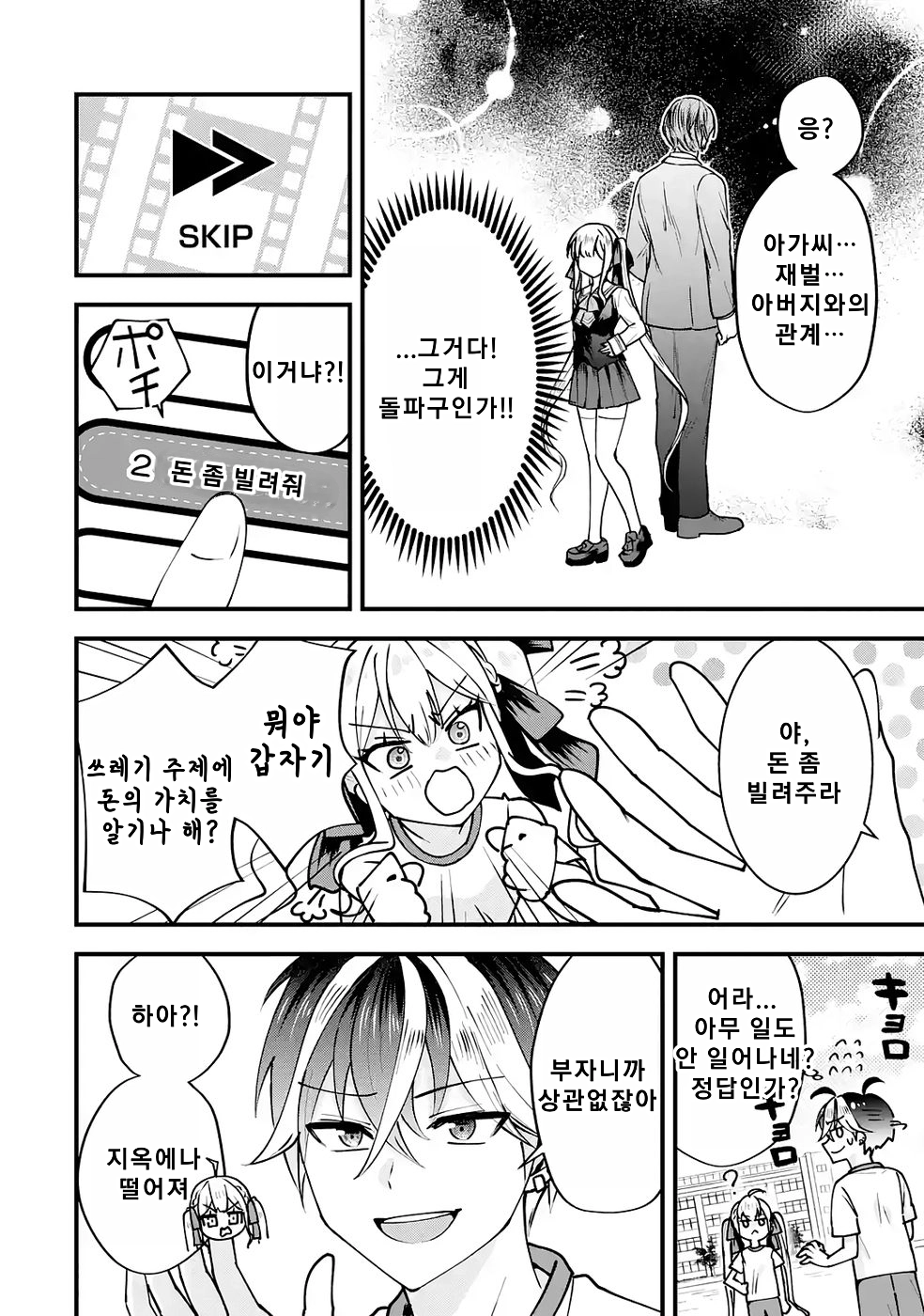연애 게임의 악역으로 환생했기에, 원작 지식으로 히로인 공략 (2) manhwa (16)