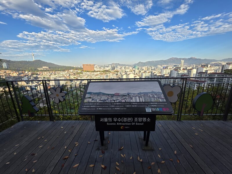 서울에서 남산타워,롯데타워를 볼수있는 공원 (8)