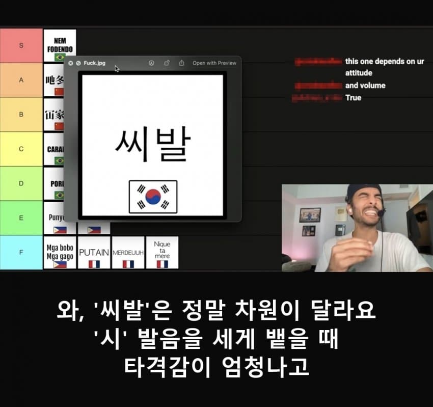싱글벙글 어감 ㅆㅅㅌㅊ인 단어 (6)