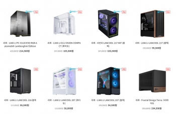 [기타] 서린공식 리안리 LANCOOL 207 외 프랙탈 PC 케이스 (리퍼 제품 50% 할인)