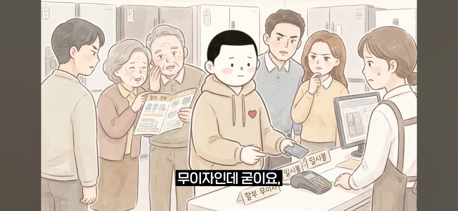 무조건 일시불만 하는 사람들 (39)