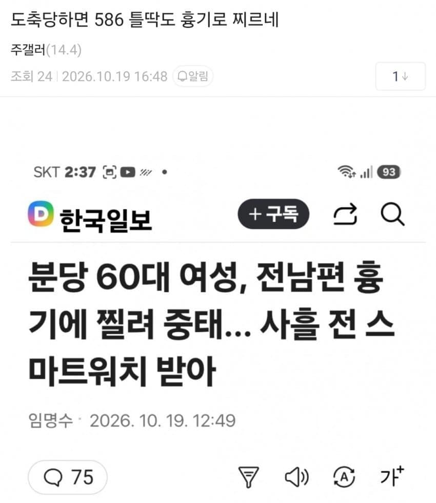 586 도축이 목숨 건 도박인 이유