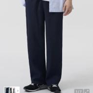 엑스컨테이너 플리츠 와이드 밴딩 팬츠 7,980원