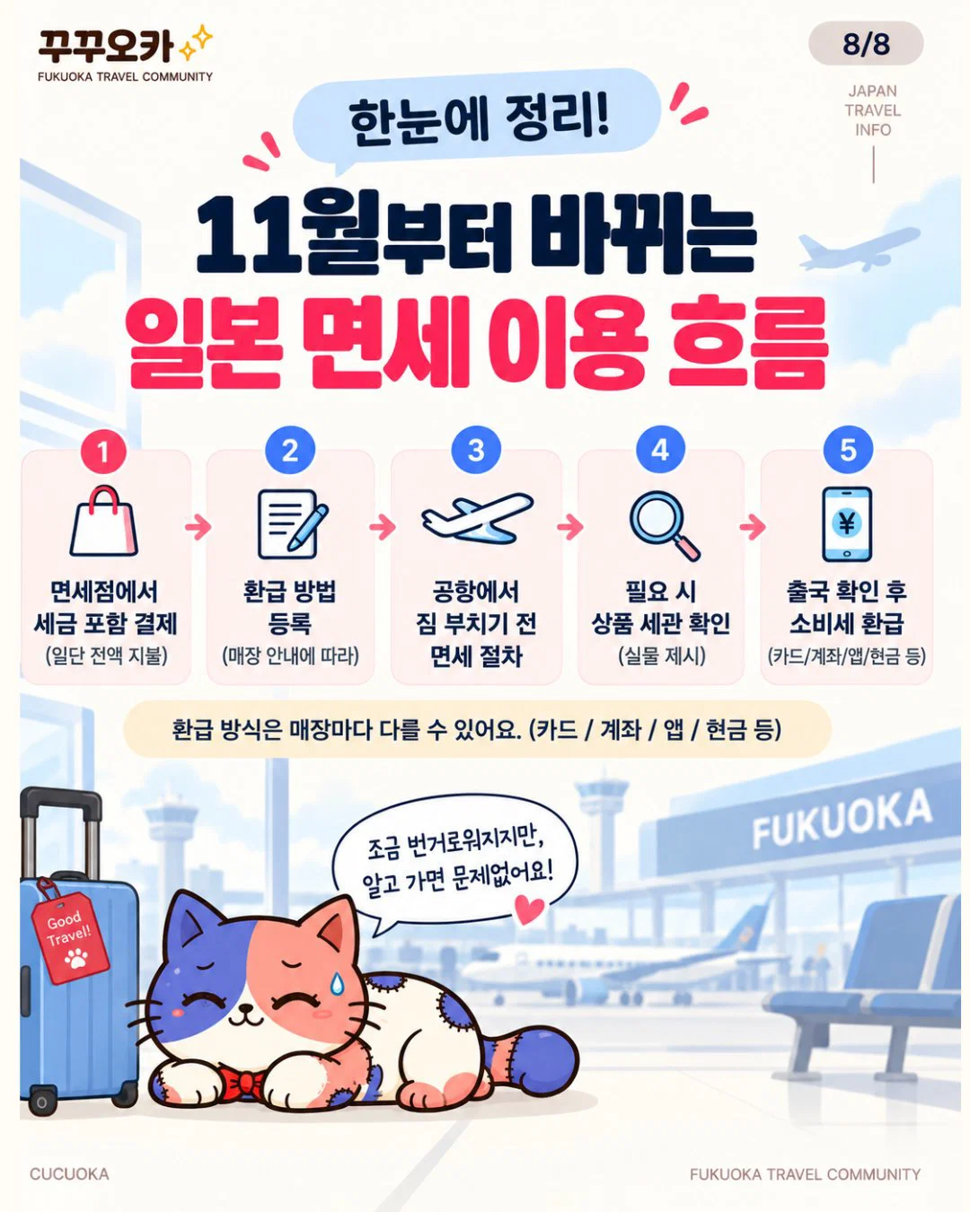 11월부터 완전히 바뀐다는 일본 면세 규정 (8)