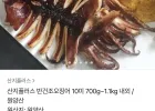 반건조오징어 10미 700g 내외