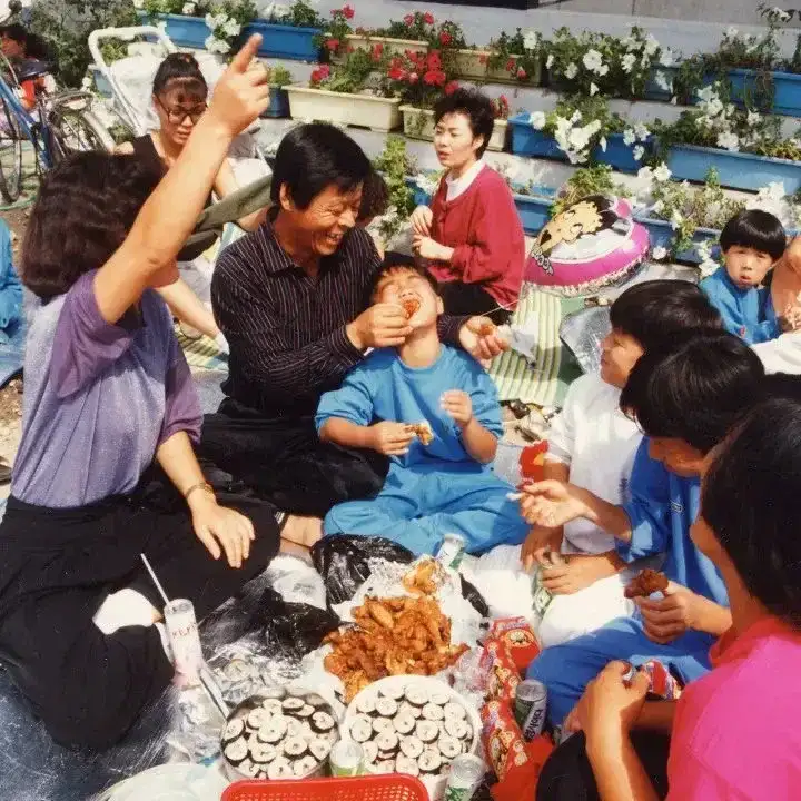 AI가 아닌 찐 1990년대 대한민국 운동회 사진