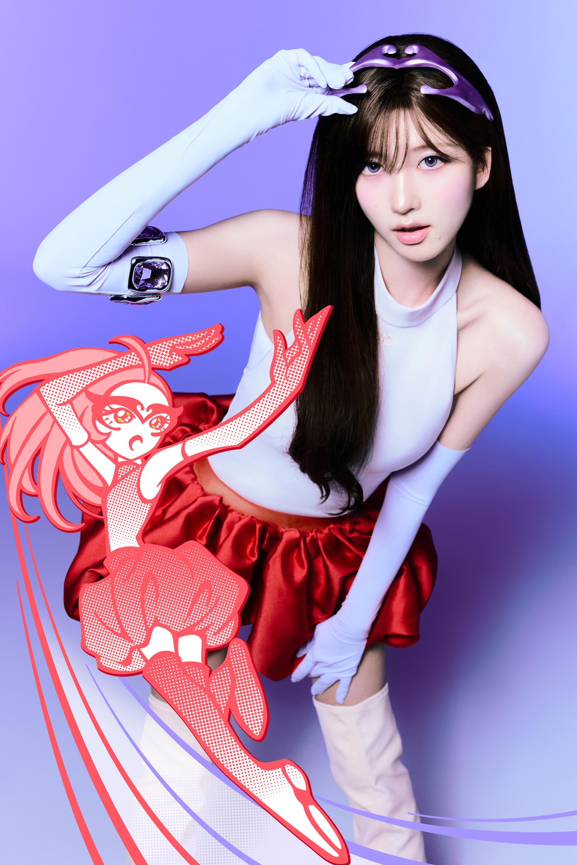 아이브 IVE EP <Looks Can Kill> ‘GIRL HERO’ Concept Photo 안유진 레이 가을 (19)
